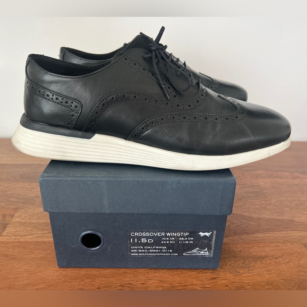Wolf & Shepherd - Mens hybrid dress shoes 11.5